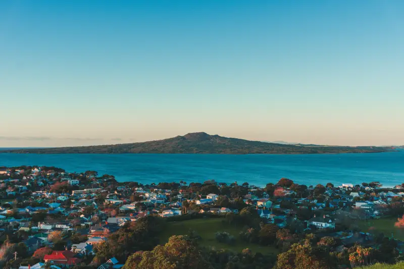 north shore Auckland New Zealand Rangitoto